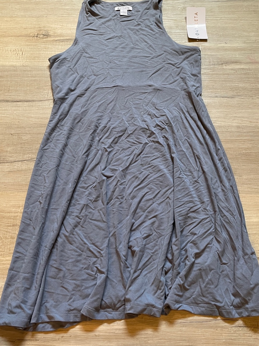 Athleta Santorini MIDI dress NWT size M gray - Picture 2 of 6